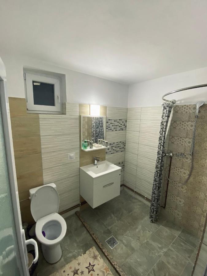 Casa Alex Hotell Novaci-Străini Exteriör bild